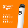 disposable vape smooth yogurt 1800 puffs waka relx
